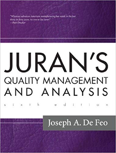 Juran's Quality Management and Analysis System (6th Edition)